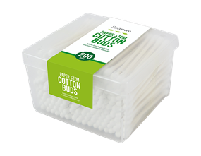 Cotton Buds Paper Stems - 200 pack