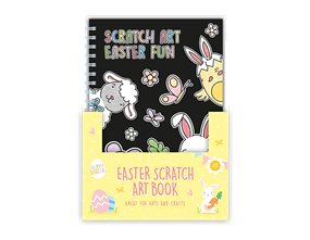 Wholesale Easter Scratch Art Book PDQ