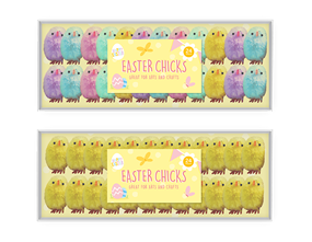 Wholesale Easter Chicks 24pk