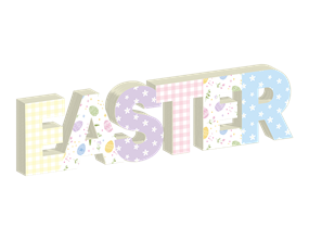 Wholesale Easter Wooden Plaque 27cm