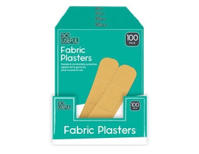 Wholesale Fabric Plasters 100pk CDU