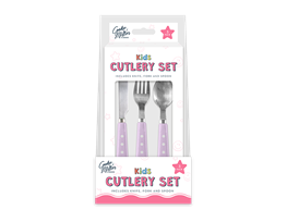 Wholesale Fairy 3 Piece Cutlery Set PDQ