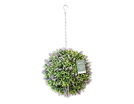 Wholesale Artificial Lavender Ball with Hanging Chain