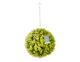 Wholesale Artificial Eucalyptus Ball with Hanging Chain 27cm