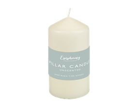 Wholesale Unscented Pillar Candle Large