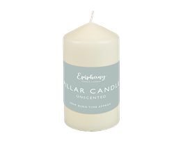 Wholesale Unscented Pillar Candle Medium