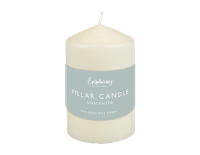 Wholesale Unscented Pillar Candle Small