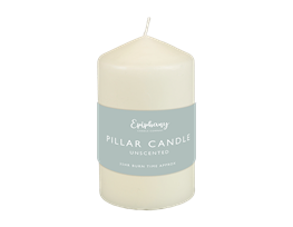 Wholesale Unscented Pillar Candle Extra Small