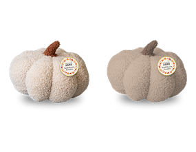 Wholesale Small Boucle Pumpkin Cushion Dia. 20cm