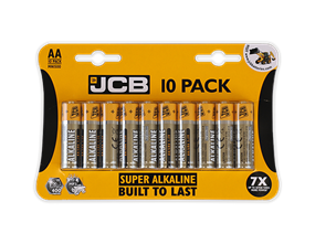 Wholesale JCB LR6/AA BATTERIES SUPER ALK 10PK