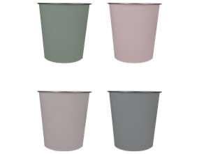 Wholesale Natural Plastic Waste Bin 6L