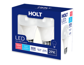 Wholesale LED GLS Classic Bulb 10W A60 E27/ES Daylight 2pk