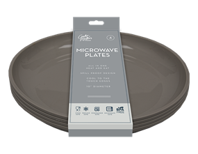 Wholesale Microwave Plates 4pk