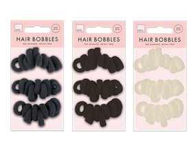 Wholesale Mini Rolled Hair Bobbles 30pk