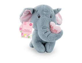 Wholesale Mother's Day Plush Elephant 22cm