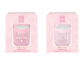 Wholesale Mother's Day Vanilla Scented Candle