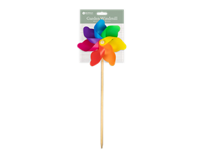 Wholesale Multi-coloured Wooden Garden Windmill | Gem imports Ltd.