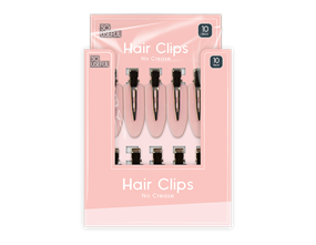 Wholesale No Crease Hair Clips 10pk CDU