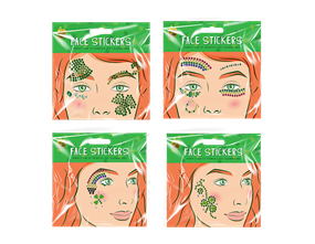 Wholesale St. Patrick's Day Face Sticker