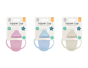 Wholesale Sipper Cup with Handle and Dust Cover 260ml/8oz