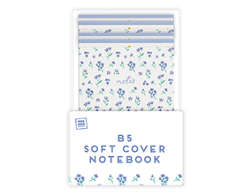 Wholesale B5 Soft Cover Notebook PDQ