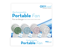 Wholesale Rechargeable Portable Fan PDQ