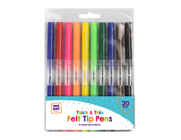 Wholesale Thick & Thin Felt Tip Pens