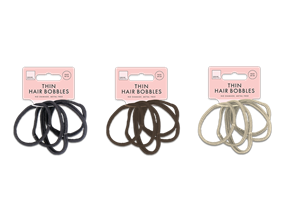 Wholesale Thin Rolled Hair Bobbles