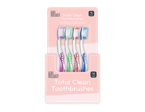 Wholesale Toothbrushes 4pk CDU