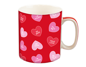 Wholesale Jumbo Love Heart Ceramic Mug