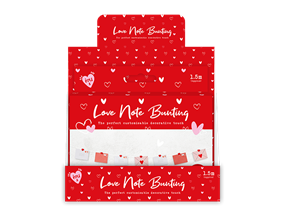 Wholesale Valentine's Customisable Love Note Bunting 1.5m PDQ