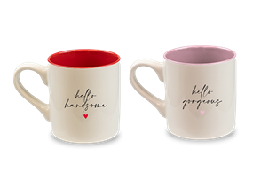 Wholesale Valentine's Hello Ceramic Mug