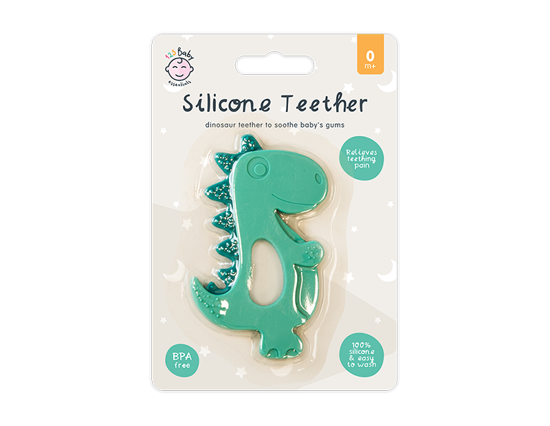 Dinosaur Silicone Teether