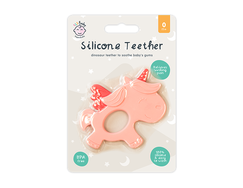 Unicorn Silicone Teether