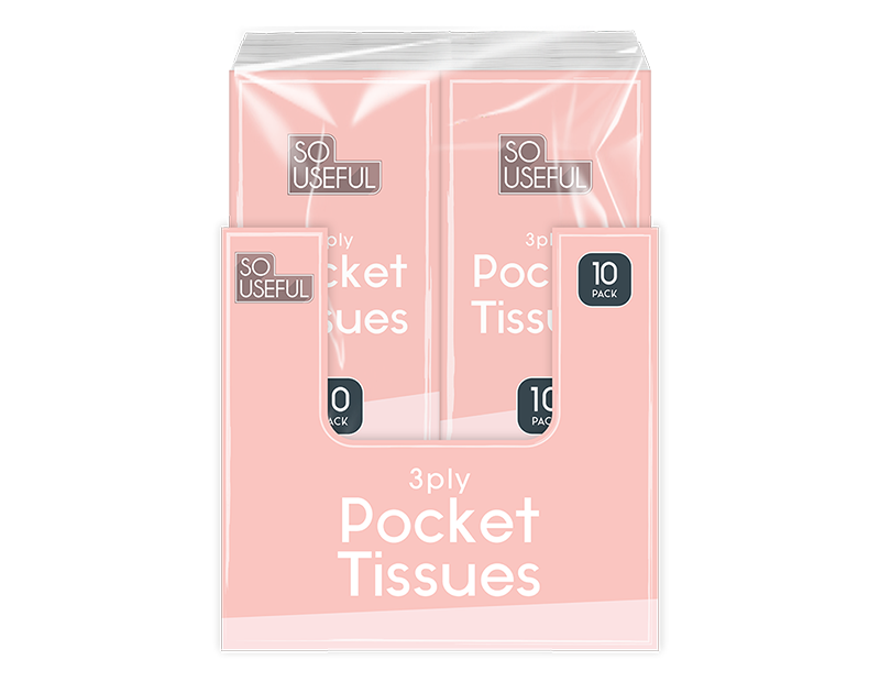 Wholesale Pocket Tissues 6pk CDU