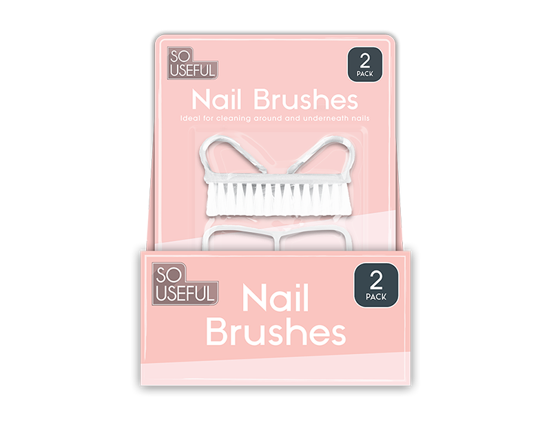 Wholesale Nail Brush 2pk CDU