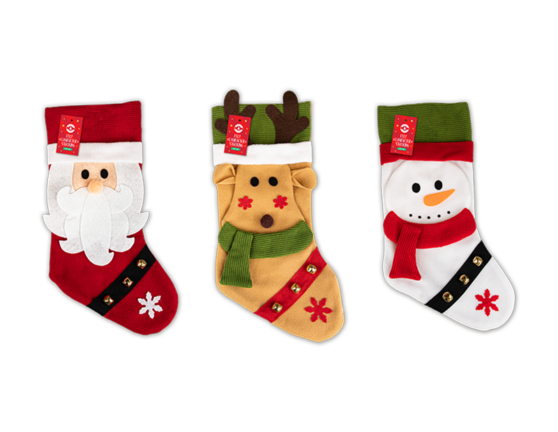 Wholesale Christmas Character Felt Stocking