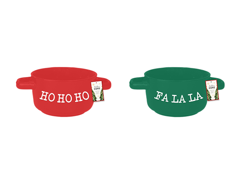 Wholesale Christmas Festive Soup Bowl