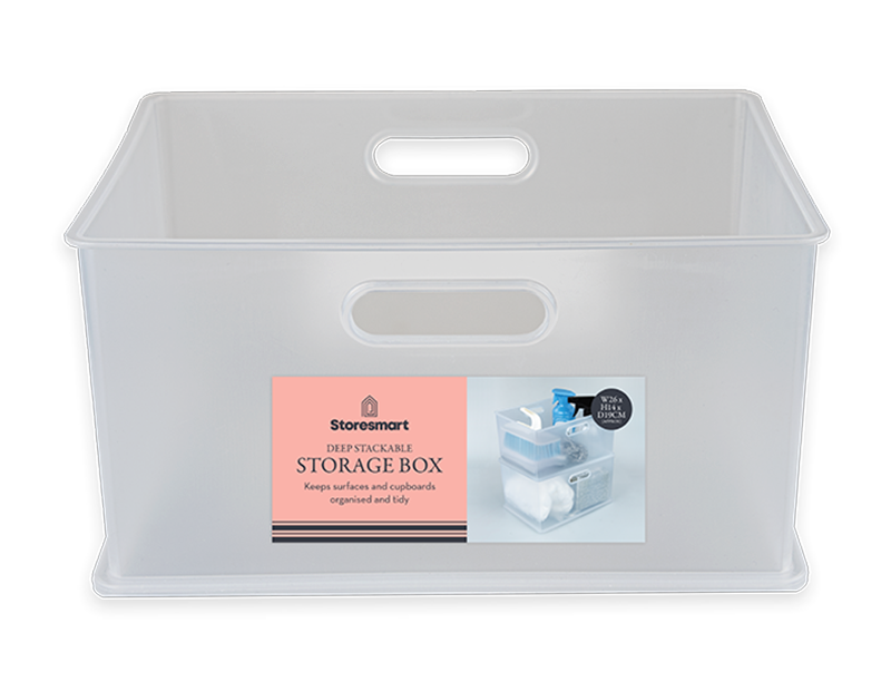 Deep Stackable Storage Box