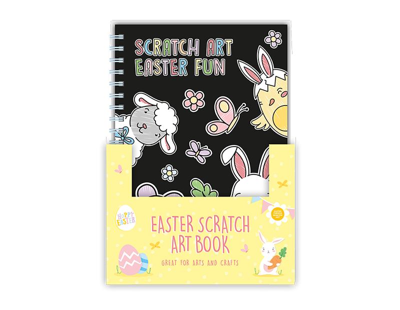 Wholesale Easter Scratch Art Book PDQ