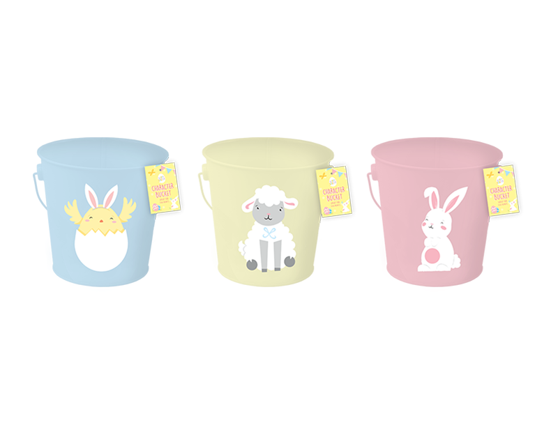 Wholesale Easter Character Metal Bucket