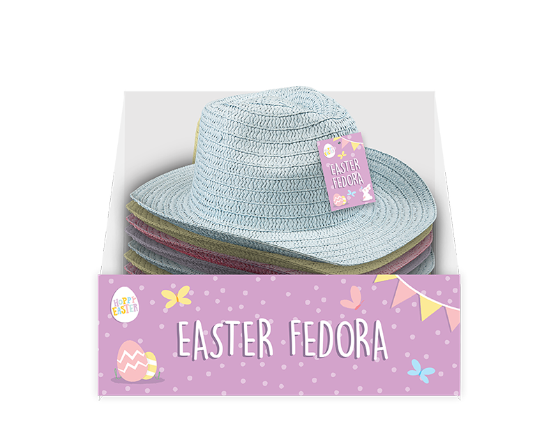 Wholesale Easter Fedora Hat PDQ