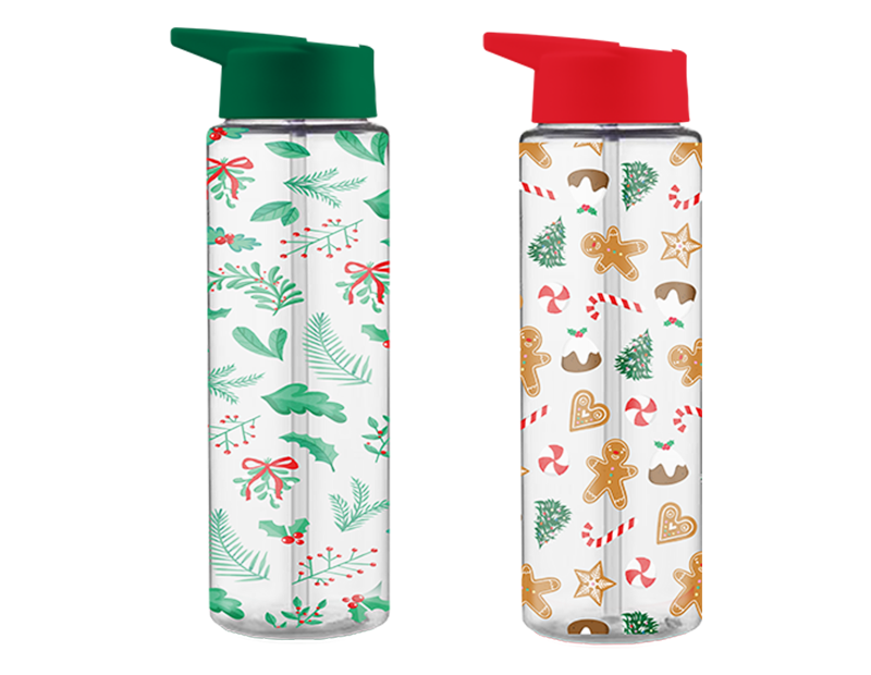 Wholesale Festive Water Bottle 750ml