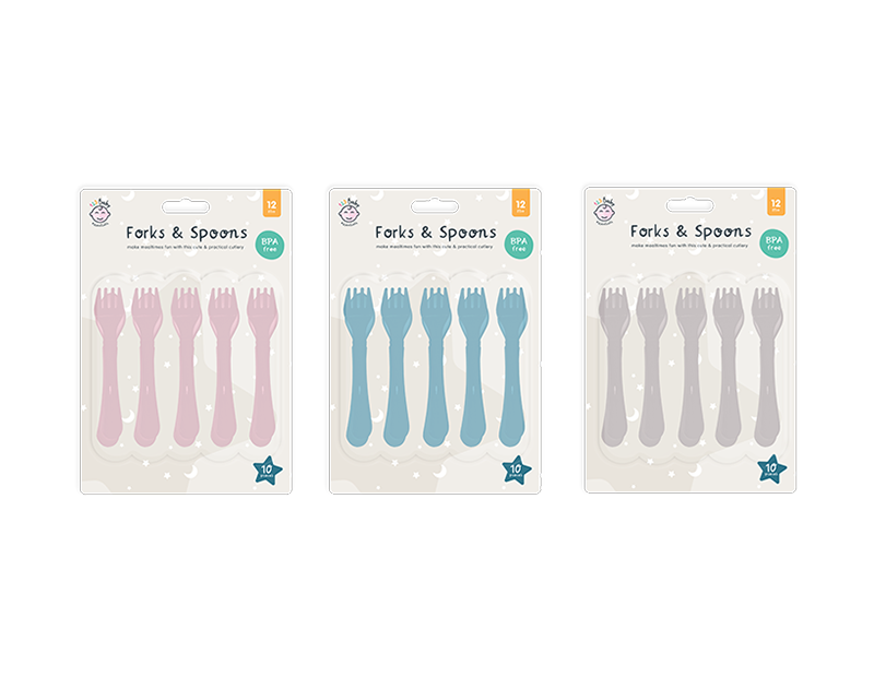 Wholesale Fork and spoon set 10 pack | Gem imports Ltd