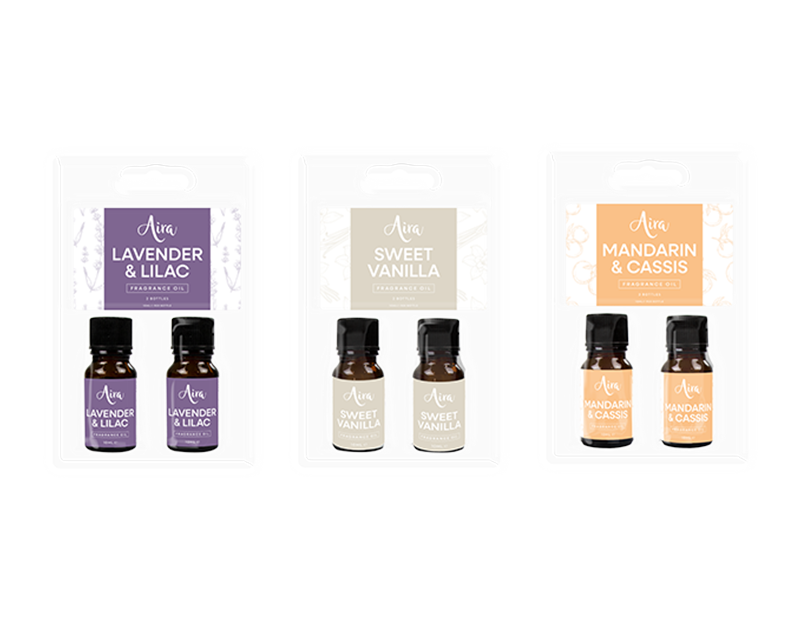 Fragrance Oils 10ml - 2 Pack