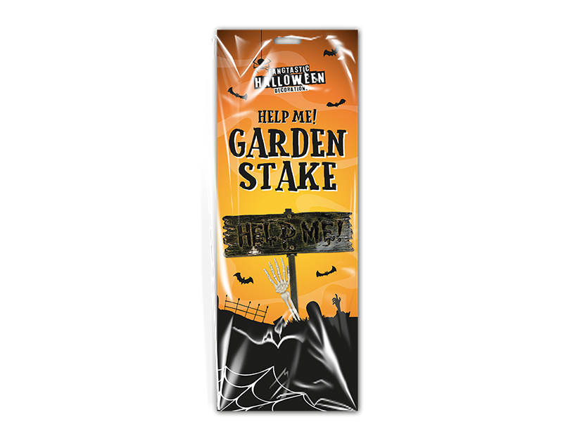 Wholesale Halloween Help Me Garden Stake