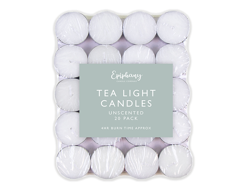 Tea light candles 20 pack