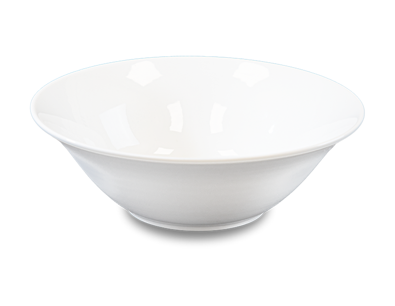 Porcelain White Bowl 7"