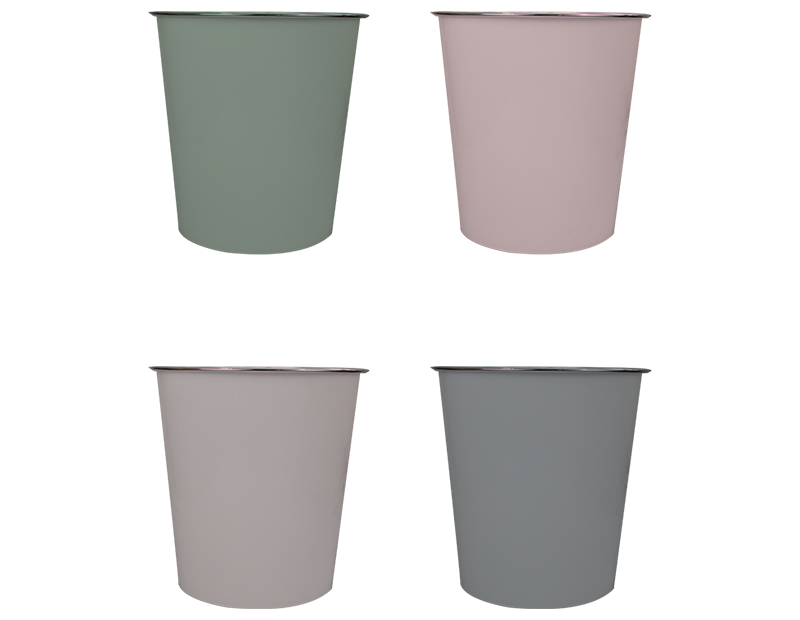 Wholesale Natural Plastic Waste Bin 6L