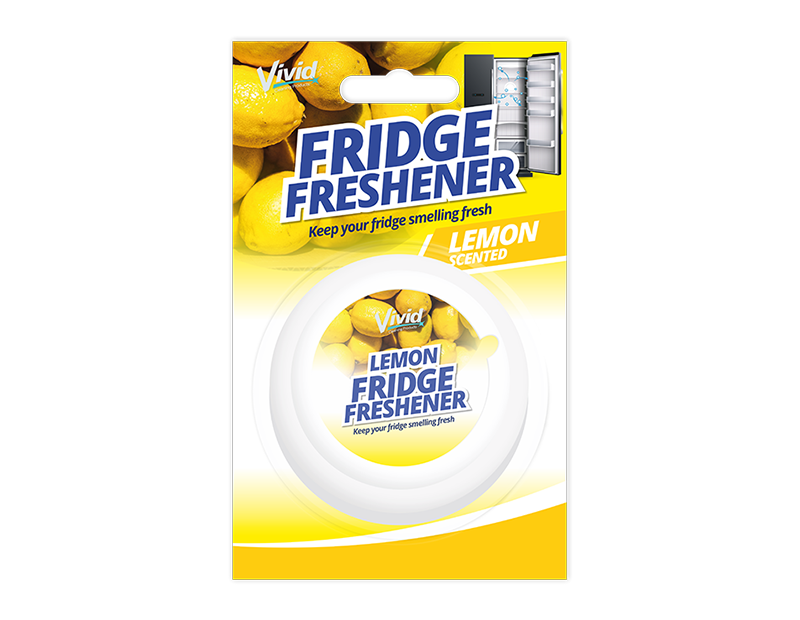 Lemon Fridge Freshener With Clip Strip